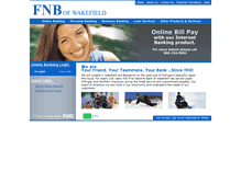 Tablet Screenshot of fnbwakefieldmi.com